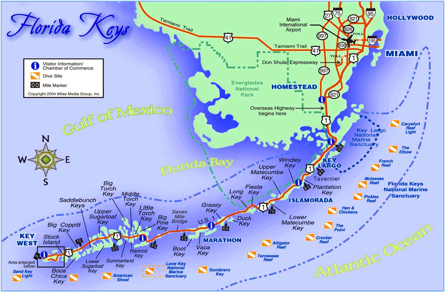 Florida Keys Map