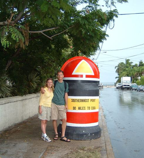 Southern most point 