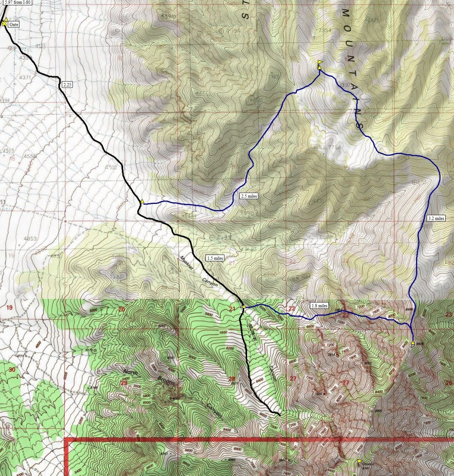 Stansbury Map Flux