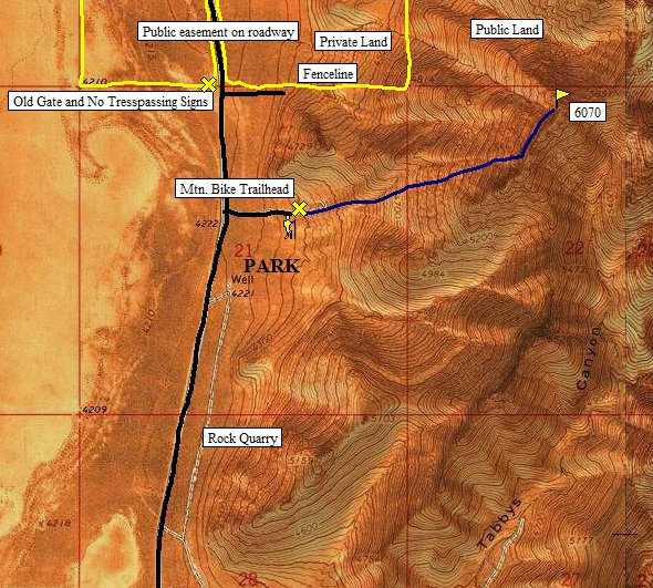 Stansbury Island Map