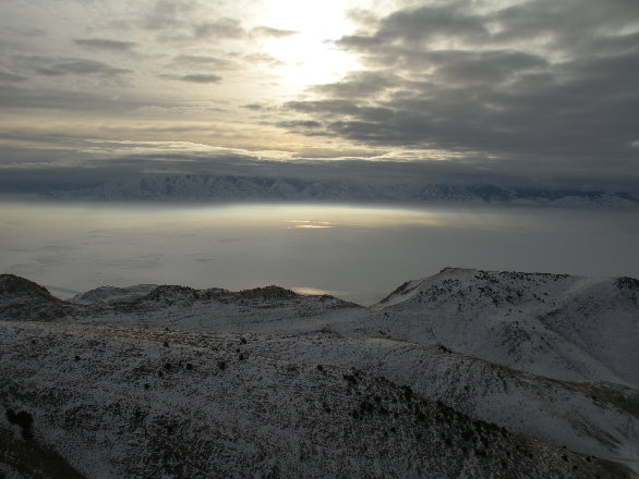 Oquirrh Mountains sunrise