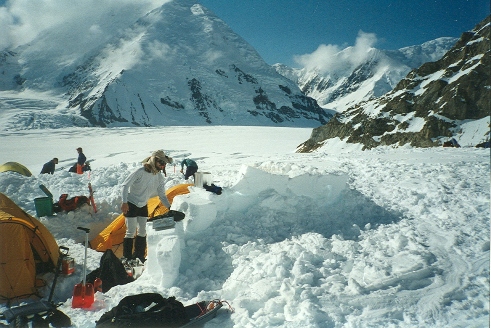 Mount McKinley basecamp