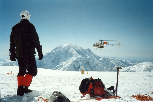 Denali rescue helicopter
