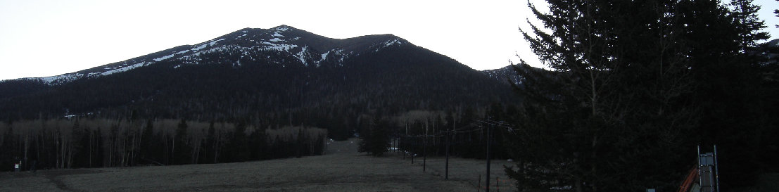 Mount Humphreys from trailhead