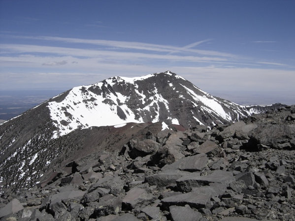 Mt. Humphreys from Agassiz Peak