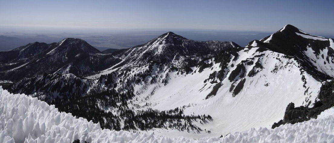 Peaks near Mount Humphreys