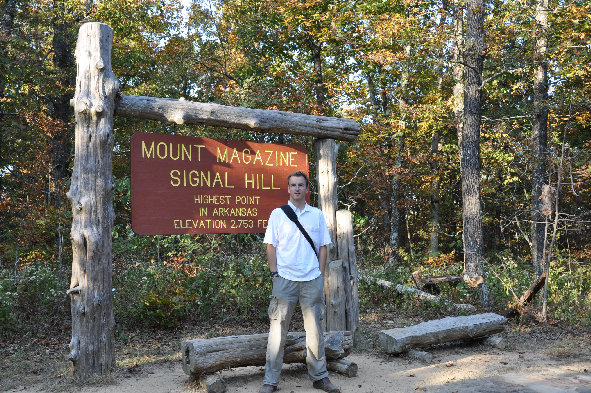 summit of Mount Magazine