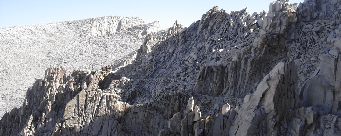 Route to Mount Whitney