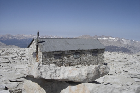 Whitney summit shelter