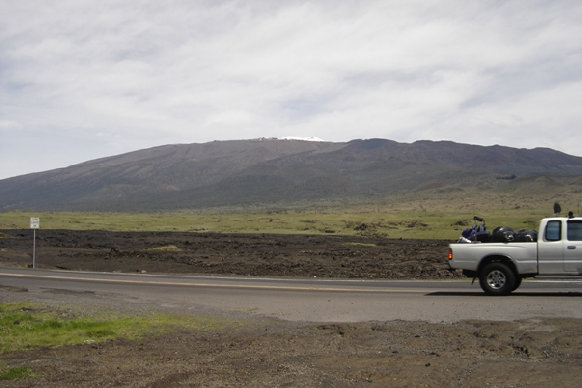 Mauna Kea from highway 200