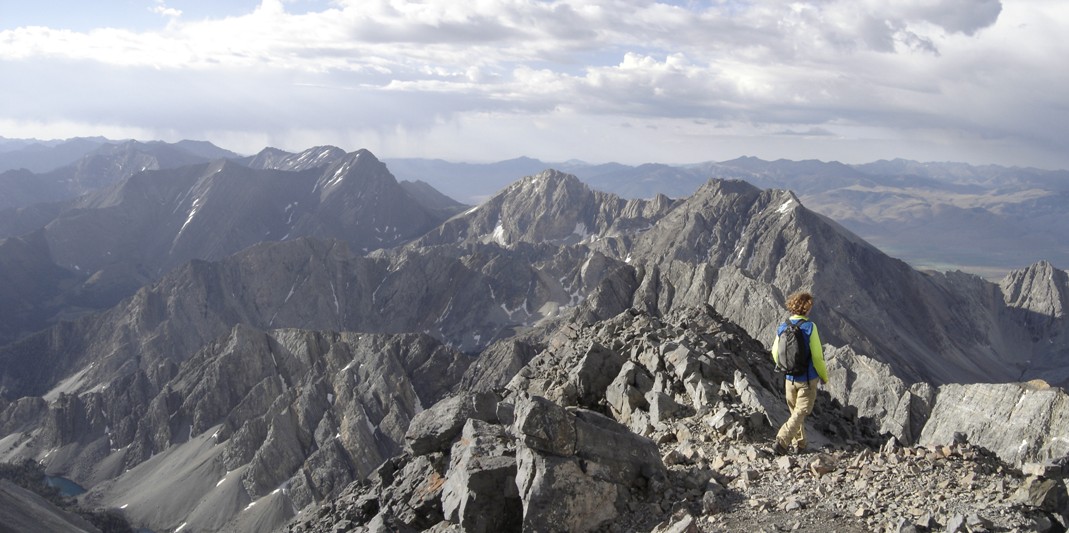 Borah Peak looking south