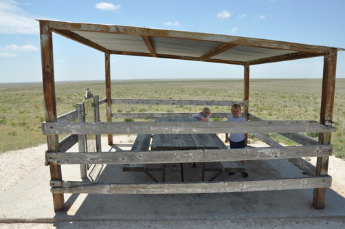 Mount Sunflower picnic