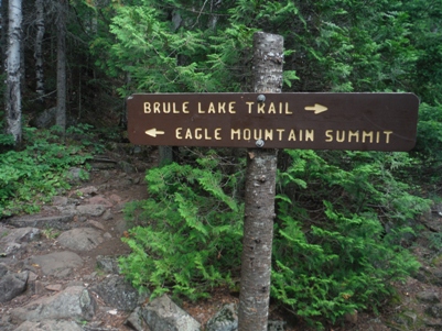 brule lake sign