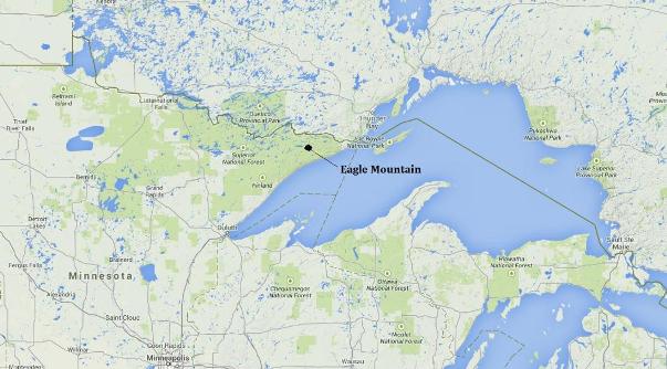 eagle mountain location map