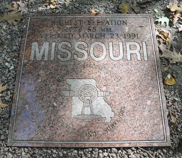 Taum Sauk marker