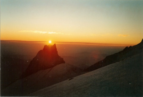 Sunset over Illumination Rock