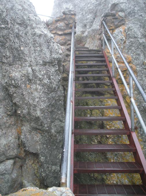 Stairs on Harney Peak