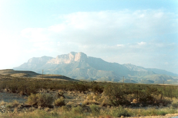 View of Guadalupe Peak