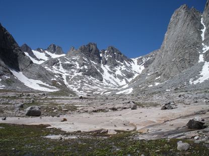 Titcomb Basin views