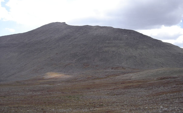 final climb to Kings Peak summit