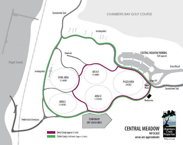 chambers creek map