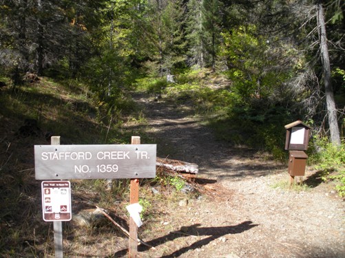 Stafford Creek Trailhead