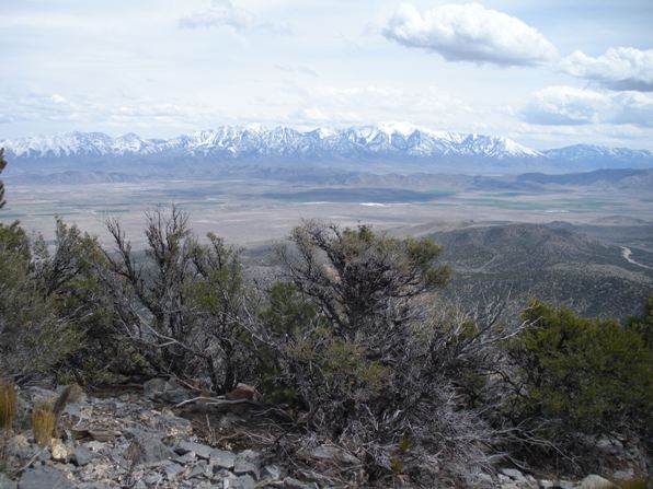 Wasatch Peaks from Pinyon Peak