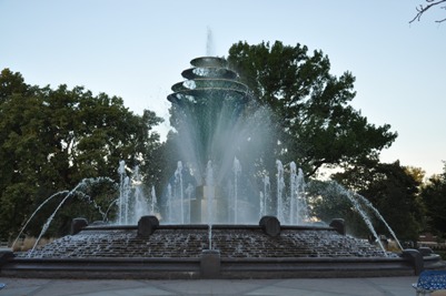 Fountain in Bayliss Park