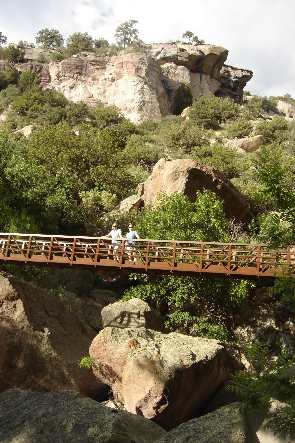 Catwalk Scenic Trail bridge