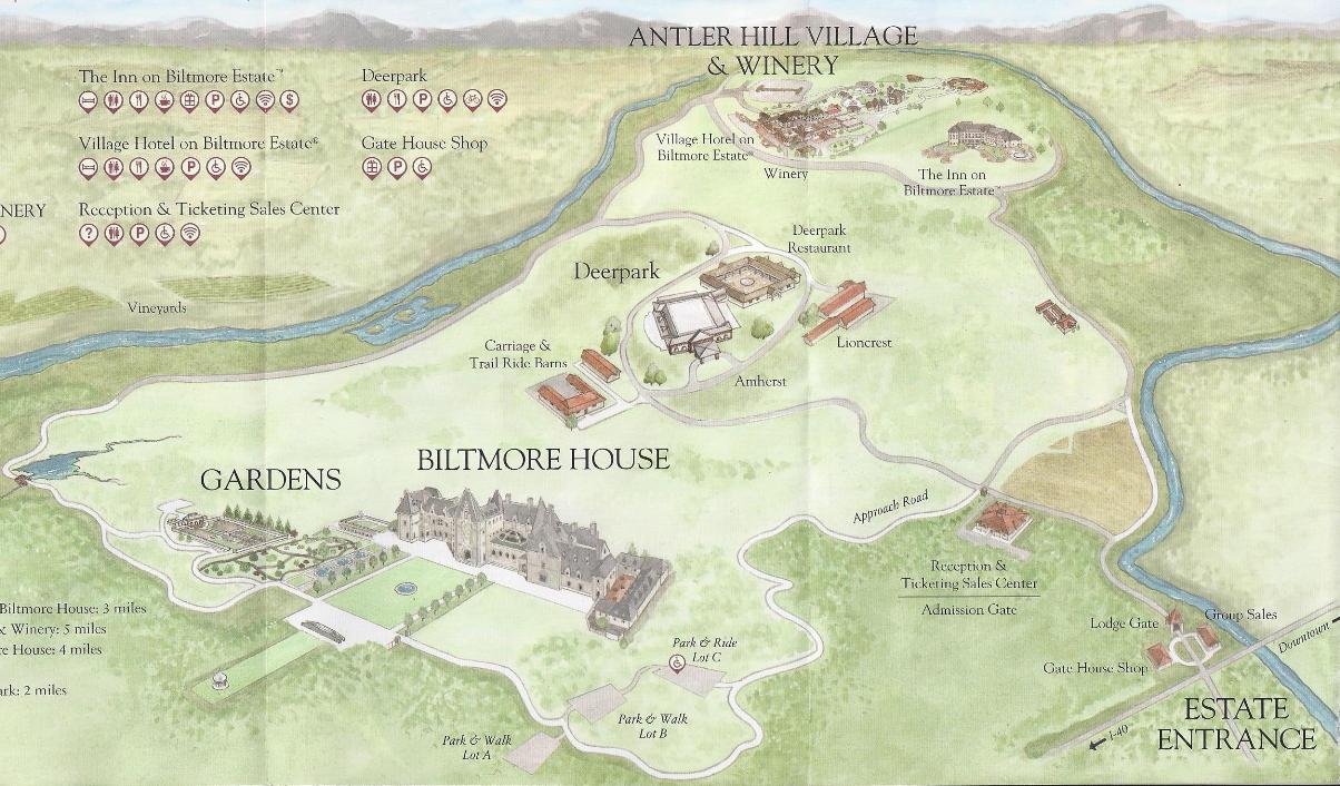 biltmore area map