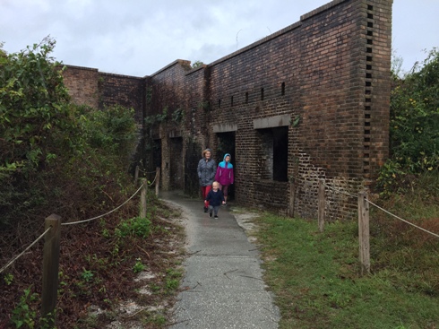 fort pickens battery