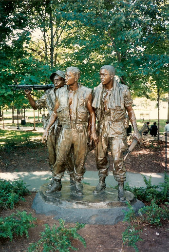 Vietnam Memorial Statue