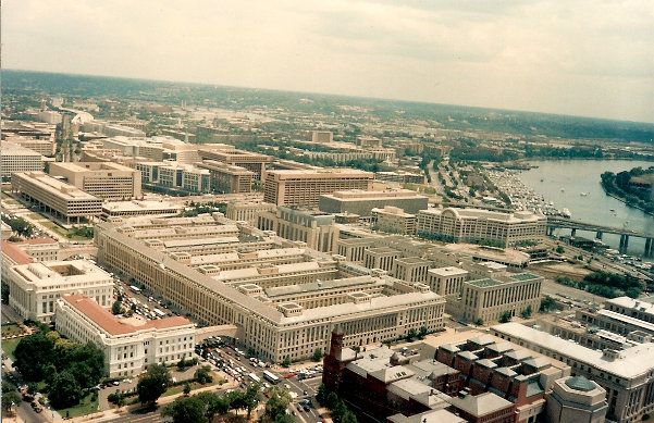 Washington DC from Washington Monument