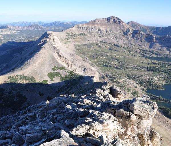 Climbing Mount Agassiz