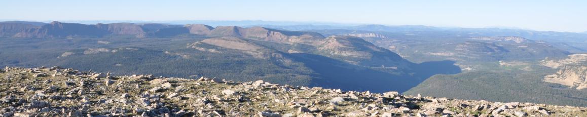 south into the Uintas