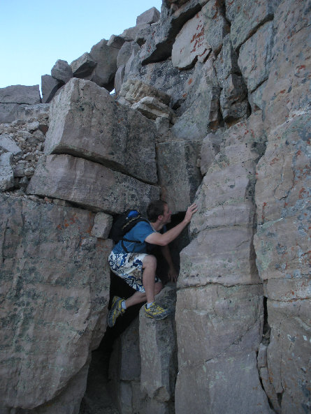 Hayden Peak rock