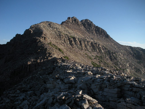 Hayden Peak ridge