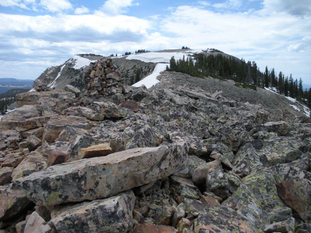 ridge of Haystack Mountain