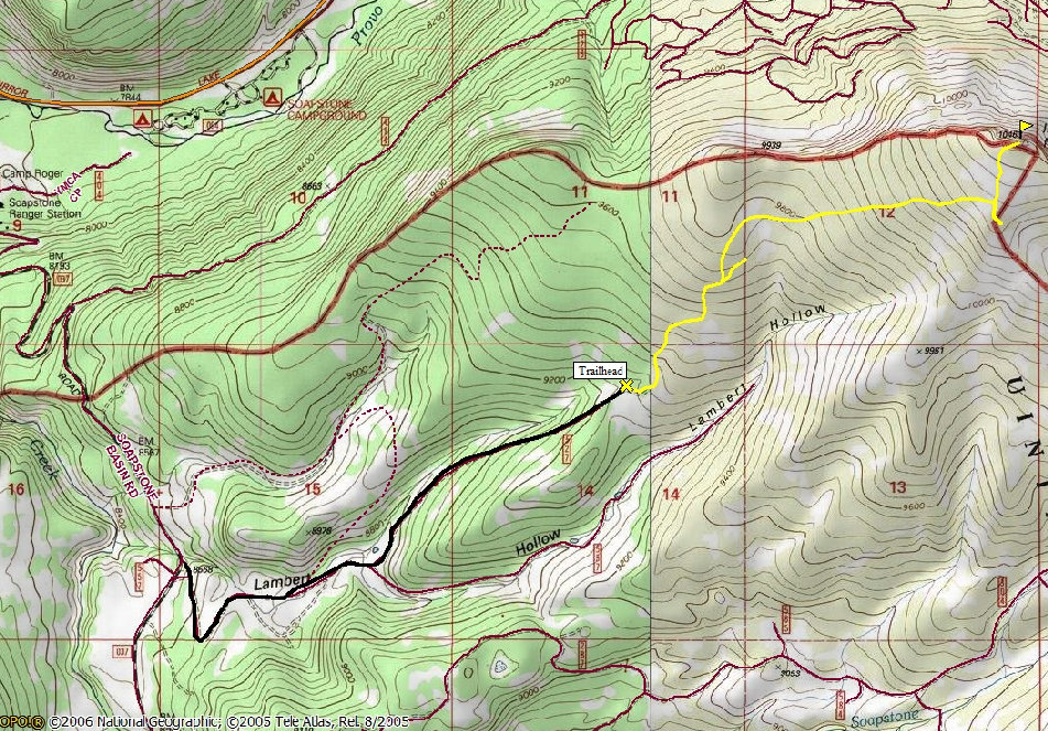 Iron Mine Mountain Map