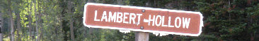 Lambert Hollow sign
