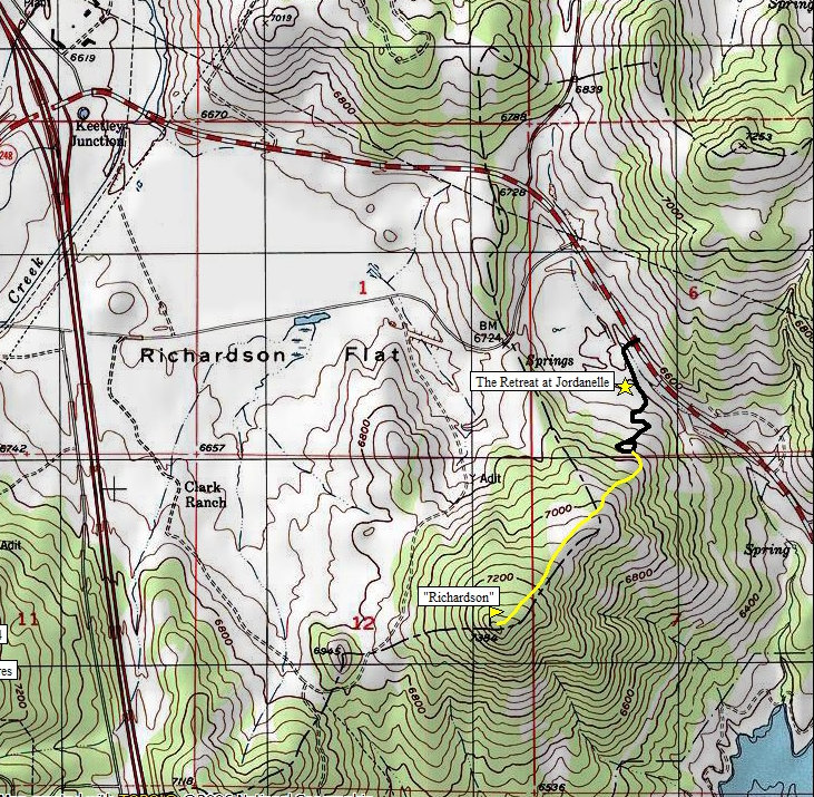 Jordanelle area map