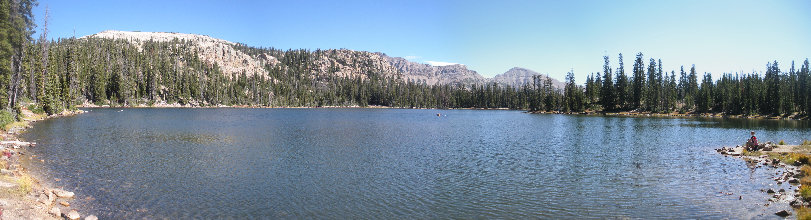 Scout Lake in the Uinta Mountains