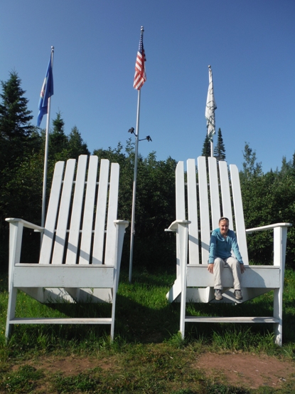 Big lawn chairs 