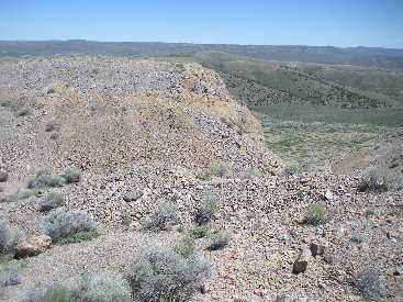 Crawford Mountains mine tailings