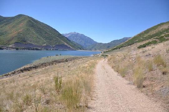 Deer Creek Reservoir trail