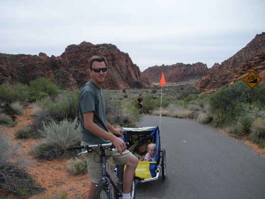 Snow Canyon bike trail