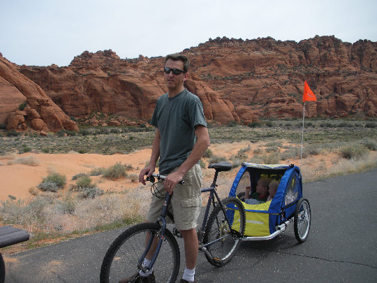 Snow Canyon bike trail