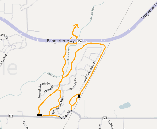 Jordan River Parkway Map