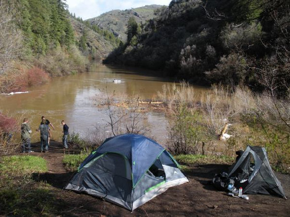 Campsite on Skull Crack Trail