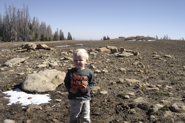 Maverick near the summit